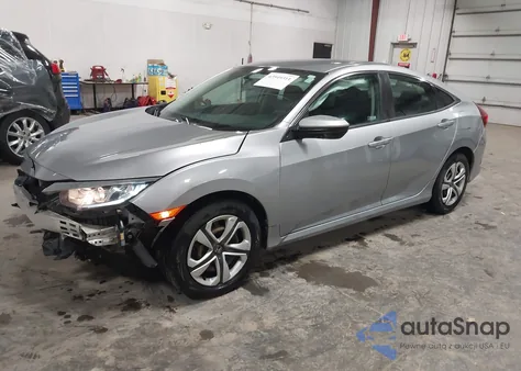 2018 Honda Civic Lx из США, поврежденный, VIN 19XFC2F54JE028151